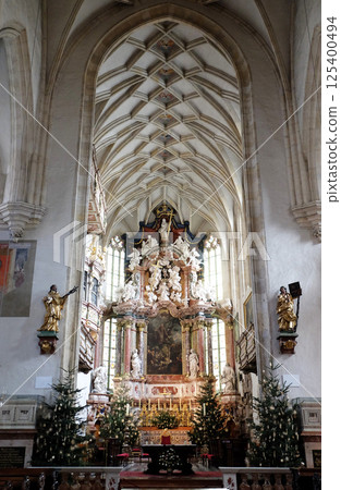 Cathedral dedicated to Saint Giles in Graz, Styria, Austria Cathedral dedicated to Saint Giles in Graz, Styria, Austria 125400494