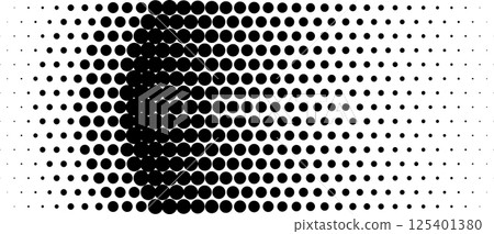 gradient halftone dots grunge background. Vector illustration gradient halftone dots grunge background. Vector illustration 125401380