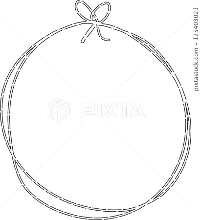 Circle frame 125403021