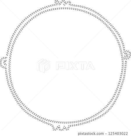 Circle frame 125403022