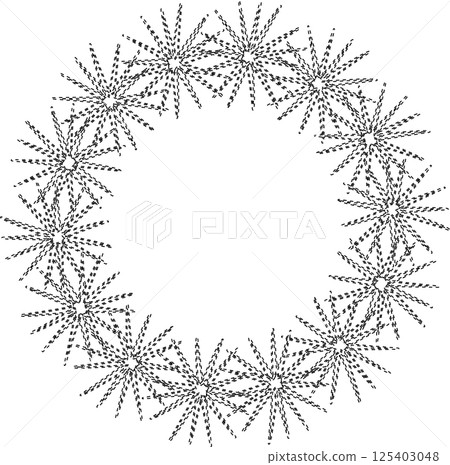 Circle frame Circle frame 125403048