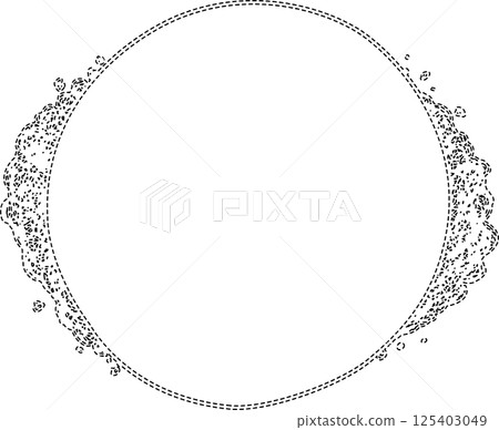 Circle frame Circle frame 125403049