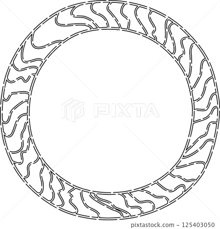 Circle frame Circle frame 125403050