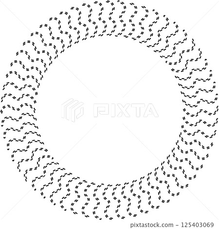 Circle frame Circle frame 125403069