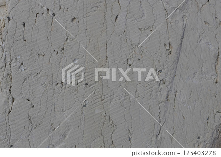 Smooth Layered Limestone with Vertical Cracks 125403278