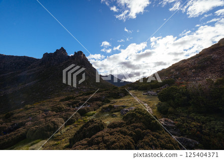 Views around Mt Ossa in Tasmania Australia Views around Mt Ossa in Tasmania Australia 125404371