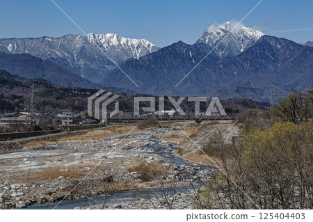 Southern Alps seen from Hokuto 125404403
