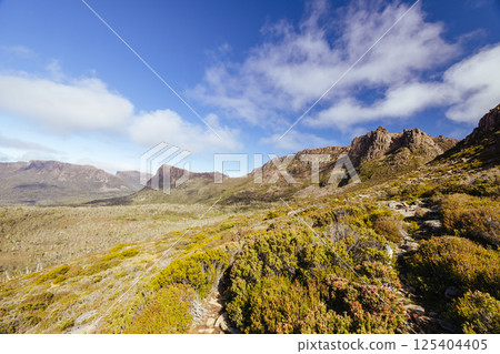Views around Mt Ossa in Tasmania Australia Views around Mt Ossa in Tasmania Australia 125404405