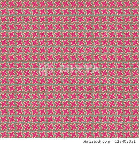 Cross motif wallpaper illustration Cross motif wallpaper illustration 125405051
