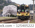 Spring sea and mountain 125405222