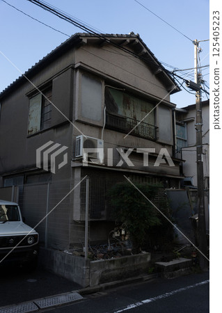 Closed houses, unmanned Japanese houses, off-limits ruins, Closed houses, unmanned Japanese houses, off-limits ruins, 125405223