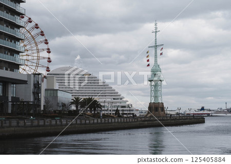 [Kobe Brick Warehouse] Kobe Port Scenery 125405884