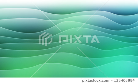 Flowing curved background material Wave pattern_Gradient 125405994