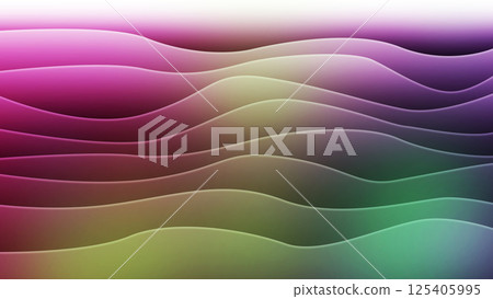 Background wavy material Wave pattern_pattern_gradation 125405995