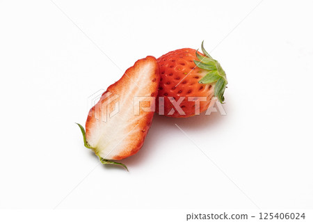 Crimson strawberries 125406024