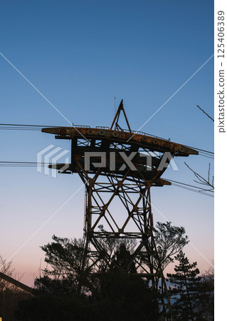 [Rokko Garden Terrace] Retro ropeway tower 125406389