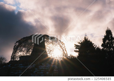 【六甲花園露台】黃昏時分的懷舊景色 【六甲花園露台】黃昏時分的懷舊景色 125406585