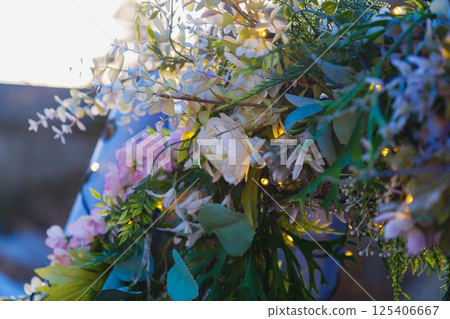 [Rokko Garden Terrace] Beautiful flower objects 125406667