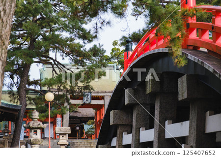 [Sumiyoshi Taisha] A historic shrine in Osaka city 125407652