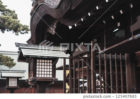 [Sumiyoshi Taisha] A historic shrine in Osaka city 125407683