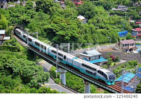 Izukyu Line Izu Okawa-Izu Kitagawa JR East 251 series RE-1 train (Omiya) Super View Odoriko 125408240