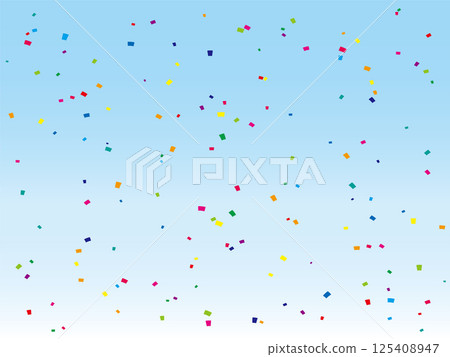 彩色紙屑 125408947