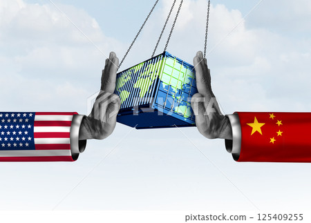 China USA Global Economic Competition 125409255