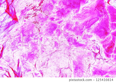 Raw surface of natural stone, textured surface background. Changed color scheme. 125410814