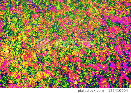 Background texture smooth stone surface, changed colors, colorful background. 125410904
