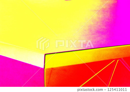 White marble table, bar counter. Changed color scheme. Bright colorful abstract background. White marble table, bar counter. Changed color scheme. Bright colorful abstract background. 125411011