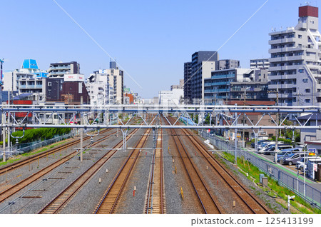 Around Nishikawaguchi Station, Kawaguchi City, Saitama Prefecture April 2025 125413199