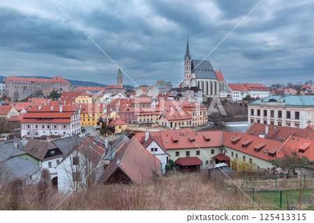 Historic center of Cesky Krumlov, Czech Republic Historic center of Cesky Krumlov, Czech Republic 125413315