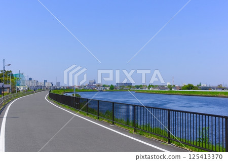 2025年4月東京足立區中川沿岸的風景 2025年4月東京足立區中川沿岸的風景 125413370