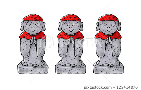 三尊地藏菩薩像 125414870