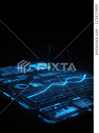 未來的資訊儀表板（AI 生成的圖像） 125415909