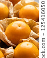 cape gooseberry or goldenberry fruit. Close up shot 125416050