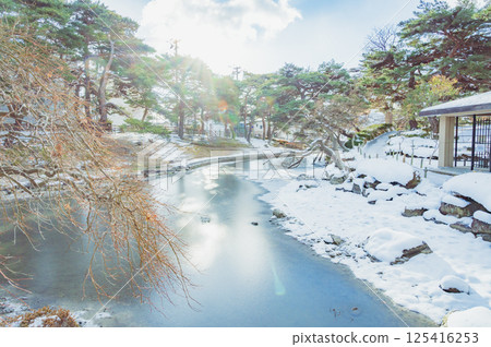 Fukushima: Winter at Fumotoyama Park (Koriyama City) 125416253