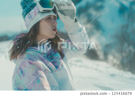 snowboarder, snowboard, snowboarding 125416879
