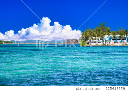 Palau's beautiful coral reef sea Palau's beautiful coral reef sea 125418359