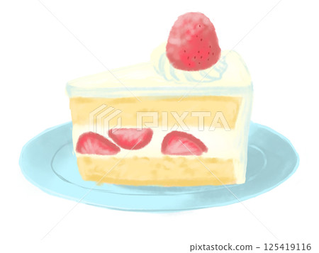 Strawberry Shortcake - Cafe Menu Series 125419116