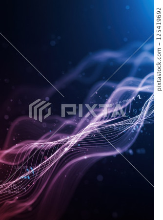 光波和模糊背景的 UI 組合(ai 生成圖像) 光波和模糊背景的 UI 組合(ai 生成圖像) 125419692