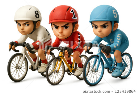 凱林賽選手 - 3輛自行車 125419864