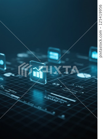 燈光和網格最小化 UI 顯示（AI 產生的影像） 125419956