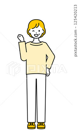 全身pose_簡單的高級女人05 全身pose_簡單的高級女人05 125420213