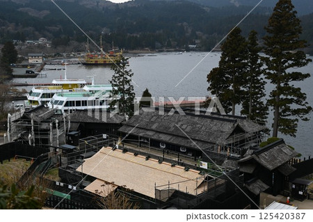 箱根關所景觀 125420387