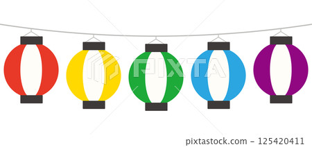 燈籠的插圖 125420411