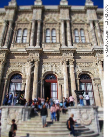 Türkiye, Istanbul, Dolmabahce Palace, Diorama style 125420570