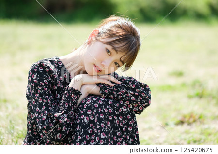 美麗的日本女性 125420675