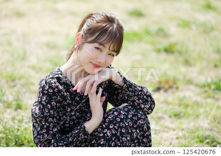 美麗的日本女性 125420676