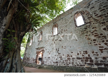 Fort Santiago in Melaka, a World Heritage city in the southern part of the Malay Peninsula Fort Santiago in Melaka, a World Heritage city in the southern part of the Malay Peninsula 125420869